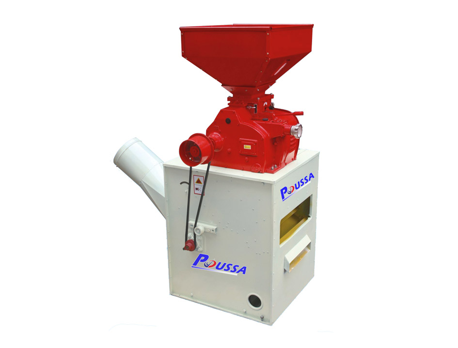 Rubber-roller Rice Huller